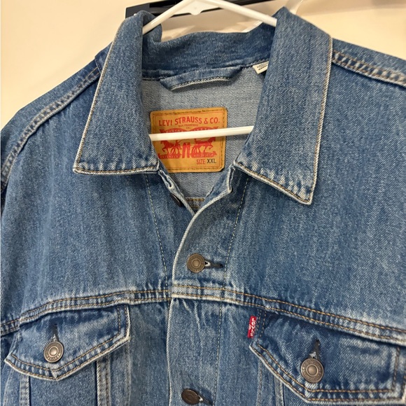 Levi's Classic Blue Denim Jacket men’s size 2XL xxl - Picture 2 of 8